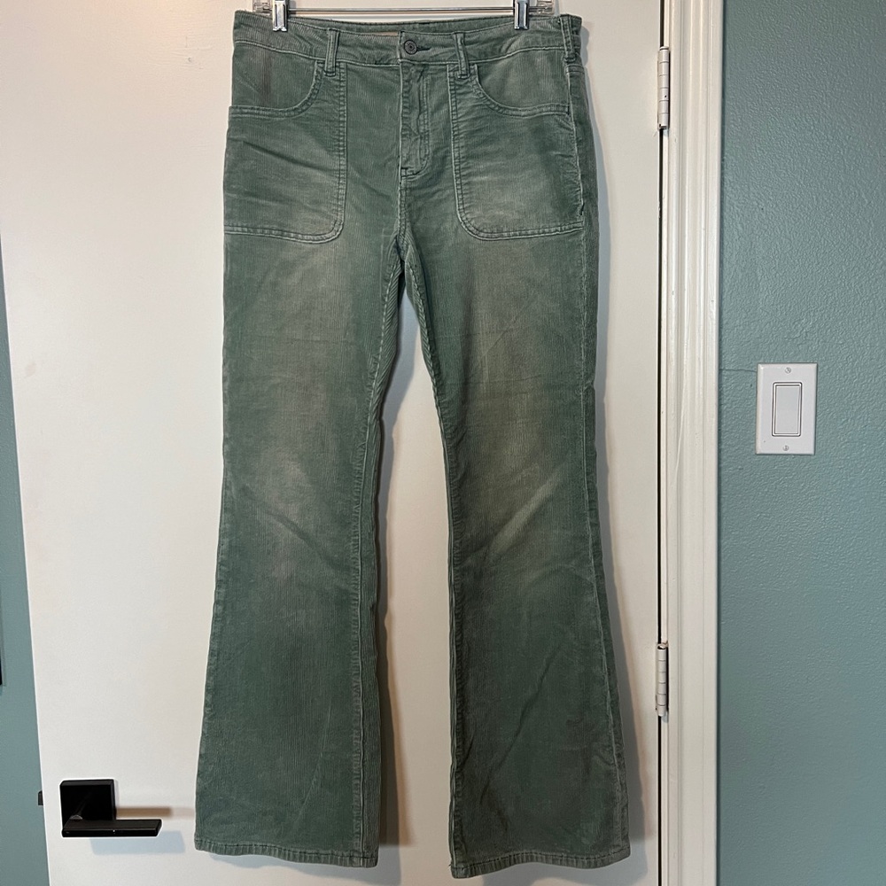 CORDUROY FLARE PANTS